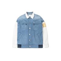 ราคา แจ็คเก็ตยีนส์ wranglerแรงเลอร์ แท้มือสอง ไซส์ M. เสื้อยีนส์ (11366286557)