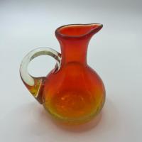 ราคา แจกัน แจกันดอกไม้ วินเทจ สีพระอาทิตย์ ดีไซด์แตกแต่ไม่แตก งานหายากจากประเทศญี่ปุ่น (28758695060)