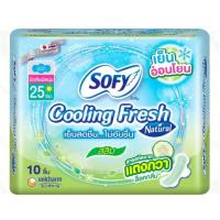 ราคา โซฟีคูลลิ่งเฟรชเนเชอรัลสลิมมีปีก 25ซม. 10ชิ้น (26683379947)