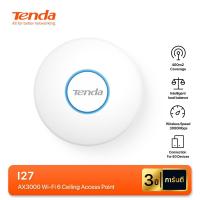 ราคา Tenda i27 AX3000 Wi-Fi6 AP ติดเพดาน 3000Mbps Roaming อัตโนมัติ เหมาะสำหรับโรงแรม สำนักงาน POE+ (21594278997)