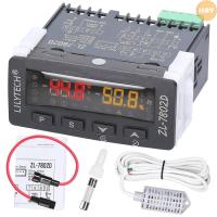 ราคา [2025 ใหม่] ZL-7802D อัตโนมัติ Incubator มัลติฟังก์ชั่อุณหภูมิและความชื้น Controller Digital Hygrostat Thermostat สําหรับไข่เปลี่ยนและ PID ควบคุม (44460366405)
