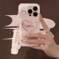 ราคา HL| เคส สำหรับ Samsung Galaxy S8 S9 S24 FE S25 Plus Ultra M11 M13 M14 M21 M23 M31 M32 M33 M34 M51 M52 M53 M54 M55 สีชมพูน่ารักรักโรแมนติกกุทัณฑ์จี้โซ่เคสโทรศัพท์นุ่มใส (25792374442)