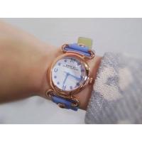 ราคา Marc Jacobs Molly Blue Leather Watch #mbm1327 (26521059)