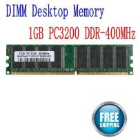 ราคา 1GB DDR1 400MHz PC1-3200 184pin 2.5V Non-ECC Desktop Low-Density DIMM RAM Memory AD11 (2212831341)