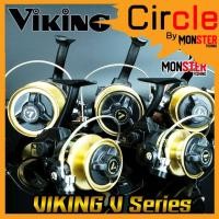 ราคา รอกตกปลา รอกสปินนิ่ง VIKING V SERIES BLACK GOLD ( แถมฟรี จาระบี VIKING REEL LUBE) (13852956432)