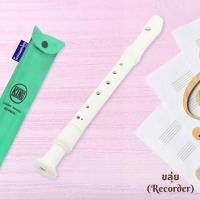ราคา KING ขลุ่ย รีคอร์เดอร์ *สีขาว* KING Soprano Recorder ขลุ่ย 3 ท่อน เครื่องดนตรี (27317928457)