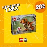 ราคา LEGO Jurassic World 76967 Little Eatie: T. rex (317 Pieces) (26773100962)