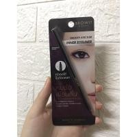 ราคา Browit Smooth and Slim Inner Eyeliner 0.1g. น้องฉัตร ขอบตา อินเนอร์ อายไลเนอร์ สีดำ (20901080289)