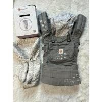 ราคา แรกเกิด-3ปี❇️Ergo✌มือสอง นำเข้าจากญี่ปุ่นแท้100% Ergo baby Original-Galaxy grey สีเทาลายปักดาว สภาพดีมาก (24213455845)