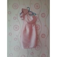 ราคา ชุดราตรีสั้น ผู้หญิง ไหล่เฉียง สีชมพู ชุดไปงาน (15415988502)