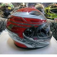 ราคา หมวกกันน็อค RIDER VIPER NO.1 สีแดง เทา ขาว Size XL (699009790)