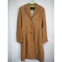 ราคา เสื้อโค้ทหนังแท้ Gnerra (Made from Italy) สีน้ำตาลอ่อน เข้ารูป (21319421402)