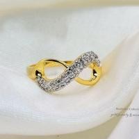 ราคา แหวนอินฟินิตี้ งานหุ้มทองคำแท้ฝังเพชรcz งานขายดี!!! (2240375901)