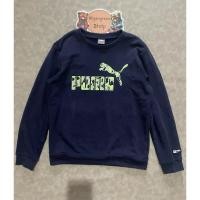 ราคา เสื้อสเวตเตอร์คอกลมของเด็กมือสอง (สีกรมท่า) Size 150 แบรนด์ PUMA ของแท้ ✨% สภาพ 90% (28425854115)