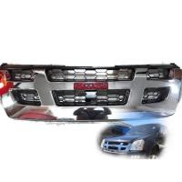 ราคา หน้ากระจัง ISUZU DMAX ปี 2005-2006 /4WD ชุบโครเมี่ยม พร้อมlogoสีแดง **ครบเครื่องเรืองประดับ** (11380632852)