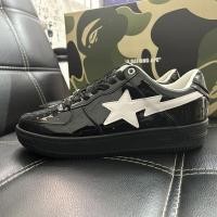 ราคา รองเท้าผ้าใบหนังแท้ BAPE STA เคลือบเงา (41666418177)