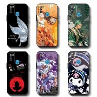 ราคา Softcase infinix Smart 5 X657 X657C / infinix hot 10 lite x657b Anticrack Casing คุณภาพสูง TPU cover Full Protection Silicon Black Rubber Case (29365053486)