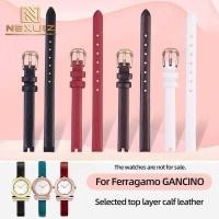 ราคา C Women's Small Genuine Leather Watch With Accessories For Ferragamo F43030017 F43020017 Watch Stra (29842650208)