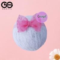 ราคา Gasyil Organza Ribbon baby Bandana / ที่คาดผมเด็กแรกเกิด / ที่คาดผมเด็กผู้หญิง (26109946410)