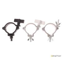 ราคา EatopYour] Aluminium Clamp Truss Lighting Holder Hooks Stage Lighting O Claws 48-51mm Clamp Hook Mobile DJ Moving Head Spotlight ใหม่ (27388385892)