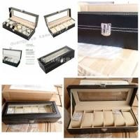 ราคา กล่องใส่นาฬิกา6 เรือน (711759739)