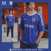 ราคา WARRIX เสื้อคอกลม Football Life Style Oversize (WA-233FBATH11) (21285719736)