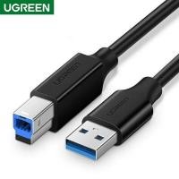 ราคา พร้อมส่ง UGREEN US210 สายต่อปริ้นเตอร์ USB 3.0 A Male to USB B Male Printer Scanner Cable (40610536238)