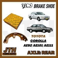 ราคา TAIHOAUTO YCS ผ้าเบรค Toyota Corolla AE92 Corolla AE101 Corolla AE111 ผ้าเบรค Corolla ผ้าเบรคหลังเบรค (42315646700)