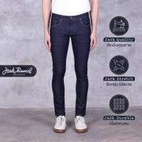 ราคา กางเกงยีนส์ผู้ชาย ทรงขาเดฟ Jack Russel Klassik J-5009/3 Skinny Fit Dark Blue (13636116454)