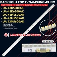 ราคา SAMSUNG 43 นิ้ว TV BACKLIGHT UA43K5500 UA43M5500 UA43K6300 HG43AE680 U6EY_430M0_LED56_R3[16.02.20] (28442157482)