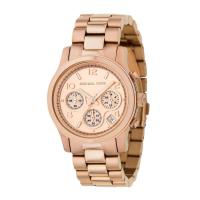 ราคา Michael Kors นาฬิกาข้อมือผู้หญิง สายสแตนเลส รุ่น MK5128 - Rose gold (63197504)