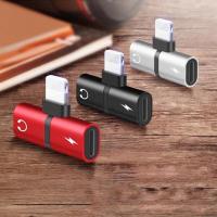 ราคา อะแดปเตอร์ 2in1 IPhone หูฟัง Lightning Splitter ตัวแปลง ชาร์ต อแดปเตอร์ ไอโฟน 7 8 Plus ตัวต่อ แยก สาย ชาร์จ (2189313935)