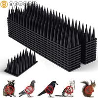 ราคา ADAMES 8/12pcs Bird Scarer Repeller, Anti Climb Long Lasting Anti Bird Spike Strip, รั้วเครื่องมือหลังคากันน้ําสี่เหลี่ยมผืนผ้าReusable Pigeon Deterrent Spikesสวนหลังคา (41721391793)