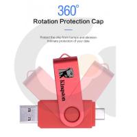 ราคา Kingston Thumb Drive Type-c Flash Stick ความเร็วสูง 2-in-1 Usb 2.0 8GB 16GB 32GB 64GB 128gb 2TB การออกแบบหมุนได้เหมาะสําหรับโทรศัพท์แท็บเล็ตแล็ปท็อป (26163601695)