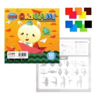 ราคา AS888 - กระดาษ Origami Sinar Dunia Sidu / กระดาษพับสีขนาดใหญ่ เนื้อหา 16x16 ซม. 100 แผ่น (41222641255)