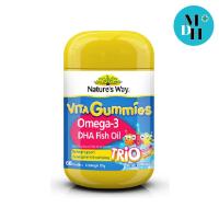 ราคา Nature's Way Kids Smart Vita Gummies Omega3 DHA Fish Oil Trio กัมมี่ วิตามิน โอเมก้า3 น้ำมันปลา สำหรับเด็ก 60 เม็ด 17800 (22048808218)