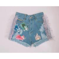 ราคา กางเกงยีนส์ขาสั้น งานป้าย แบรนด์ Macaron (1268627168)