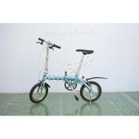 ราคา จักรยานพับได้ญี่ปุ่น - ล้อ 14 นิ้ว - ไม่มีเกียร์ - อลูมิเนียม - Renault - สีฟ้า [จักรยานมือสอง] (26374205879)