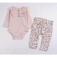 ราคา JESSICA SIMPSON ชุดเสื้อผ้าเด็กผู้หญิงแขนยาว 0-3 เดือน surplus (27638770348)