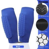 ราคา YUS-1พีซี ฟุตบอลกีฬาสนับแข้งสําหรับเยาวชนผู้ใหญ่ยืดหยุ่นระบายอากาศการบีบอัดชินแขนกับแผ่นรังผึ้งทนต่อแรงกระแทกป้องกันการชนกันอุปกรณ์ป้องกันน่องส (25635257179)