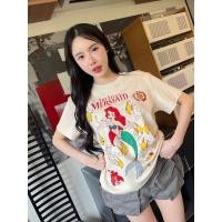 ราคา "Little Mermaid T-shirt”เสื้อยืดลายการ์ตูน ลิตเติ้ลเมอร์เมด‍♀️ (25235640546)