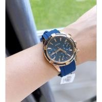 ราคา มีเข็มบอกวัน,วันที่✨นาฬิกา Guess W0562L3 CATALINA BLUE & ROSEGOLD (26955376649)