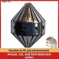 ราคา RBYTE กระรอก Deterrent, Bendable Entangle Design สแตนเลส Bird Spikes, Bird Drive Away Rust-proof Anti-bite ยืดหยุ่น Anti Pigeon Spikes รั้ว (42013904353)