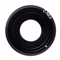 ราคา ( C-NEX , C to NEX ) Adapter สำหรับแปลงเลนส์ CCTV แบบ C-Mount สำหรับกล้อง Mirrorless Sony สีดำ (1122911279)