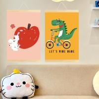 ราคา ภาพวาดลายการ์ตูนขนาดใหญ่สำหรับตกแต่งผนัง สร้างบรรยากาศอบอุ่นในห้องนั่งเล่นและห้องนอน (41422469284)