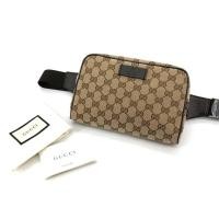 ราคา New Gucci belt bag canvas คาดอก คาดเอว (10261094394)