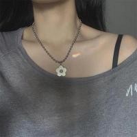 ราคา สร้อยคอเหล็กไทเทเนียมรูปดอกไม้ส่วนบุคคล (43158825116)