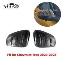 ราคา คาร์บอนไฟเบอร์สีดํากระจกมองหลังฝาครอบกระจกมองข้างอุปกรณ์เสริมรถยนต์สําหรับเชฟโรเลต ทรากซ์ 2023-2024 LHDauto ชิ้นส่วน รถตกแต่ง (44367726299)