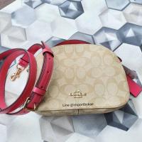 ราคา กระเป๋า Coach Selena SATCHEL IN SIGNATURE CANVAS สีออกใหม่แท้ % (4894920176)