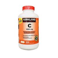 ราคา 『จัดส่งทันที』Kirkland Vitamin C Tablets 1000mg 500 Tablets Adults High Content Orange Flavor Natural Kolan VC (43823082587)